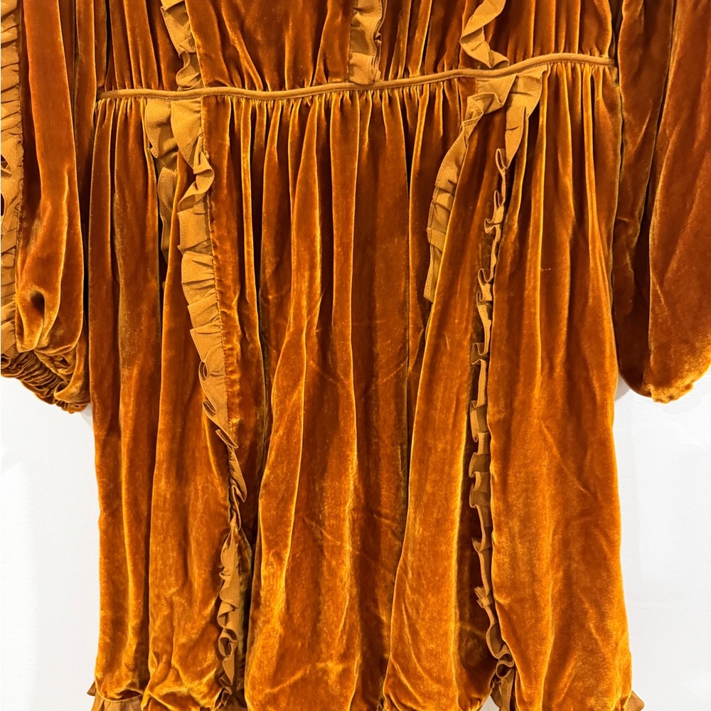 Ulla Johnson Erika Ruffle Dress size 6 - Picture 4 of 11